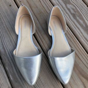 Silver Old Navy Flats